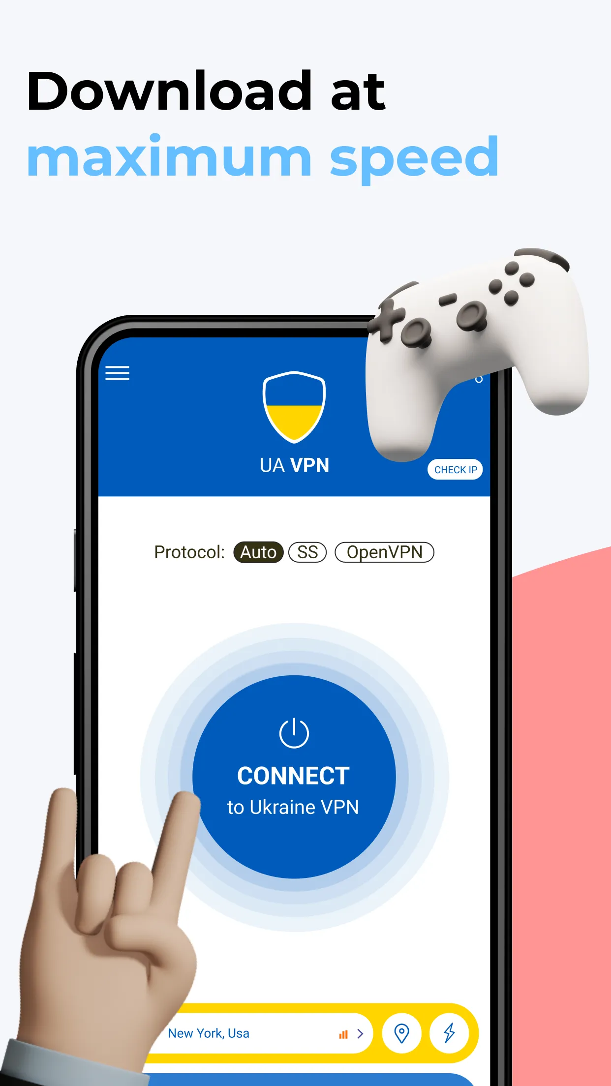 VPN Ukraine - Get Ukrainian IP | Indus Appstore | Screenshot