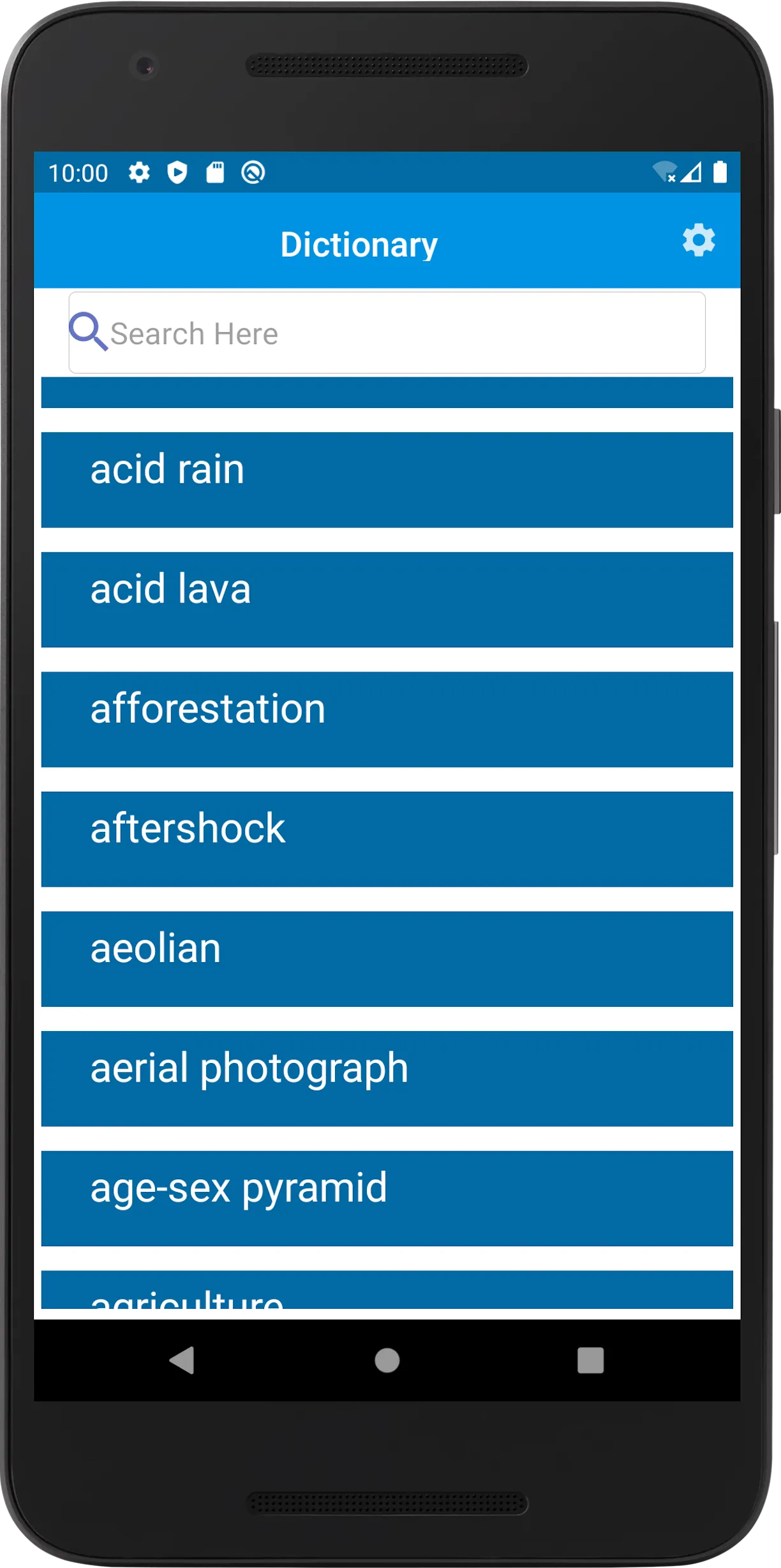 GCSE Geography | Indus Appstore | Screenshot