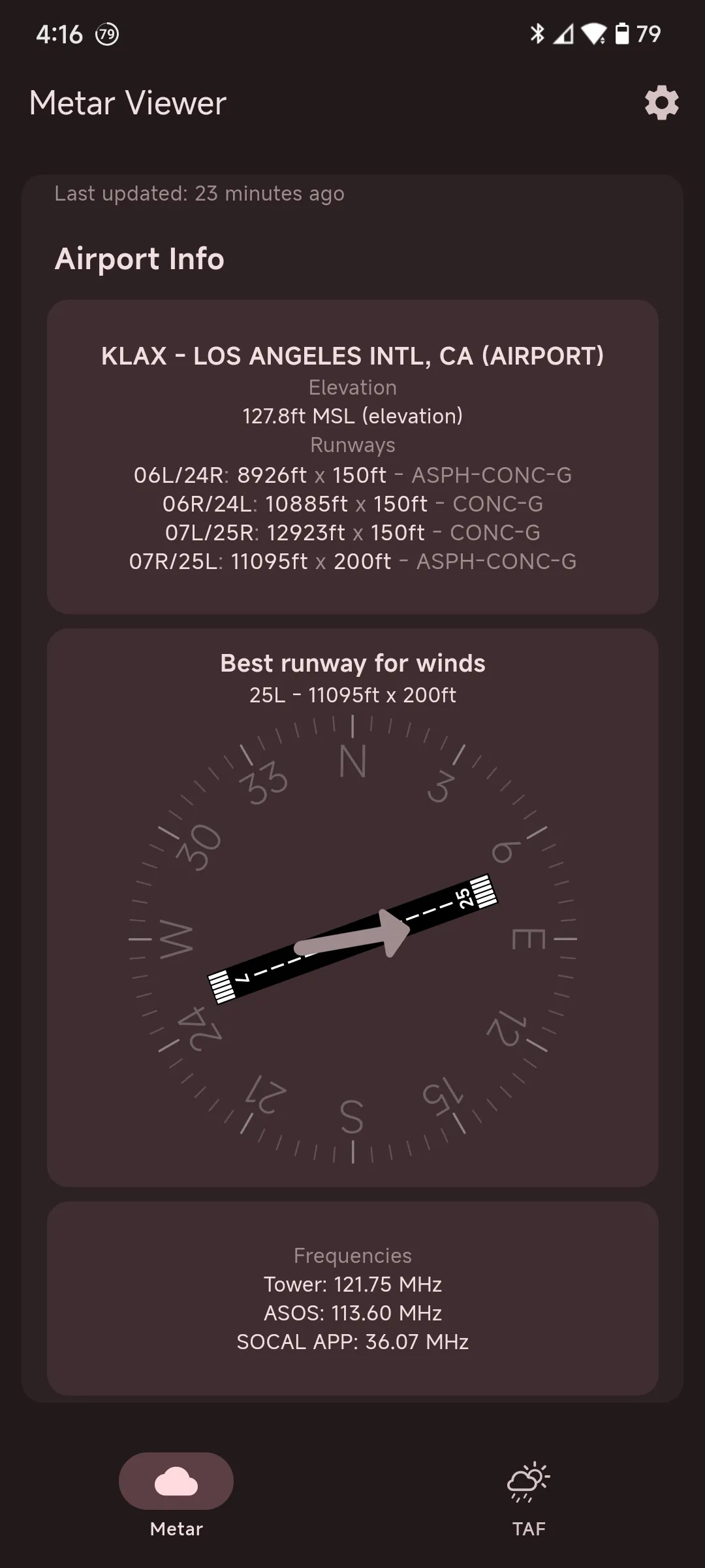 Metar Viewer - Metar Reader | Indus Appstore | Screenshot