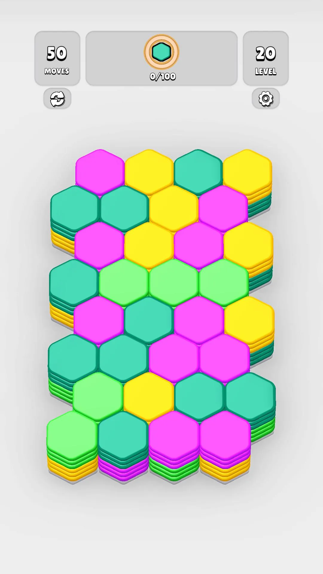 HexaBlast Puzzle - Sort Colors | Indus Appstore | Screenshot