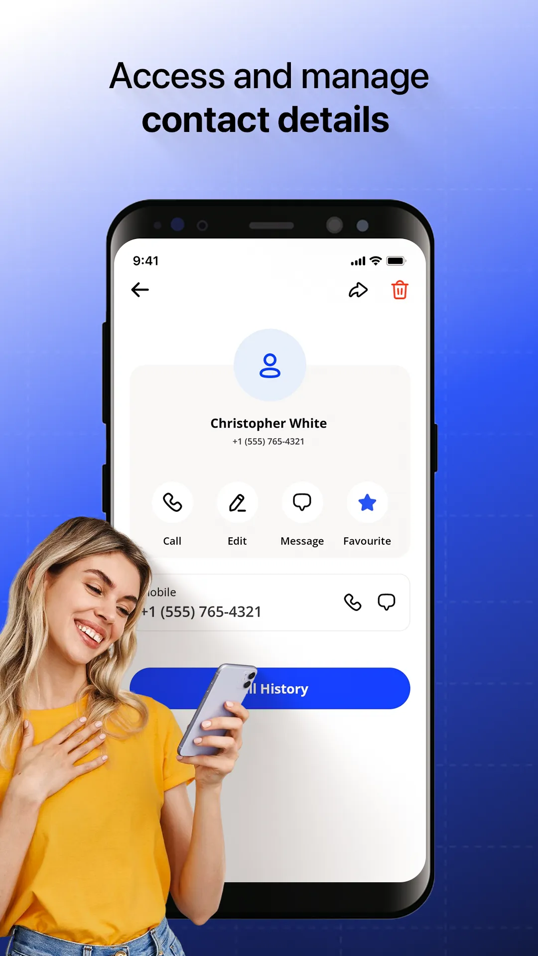 Contacts | Indus Appstore | Screenshot