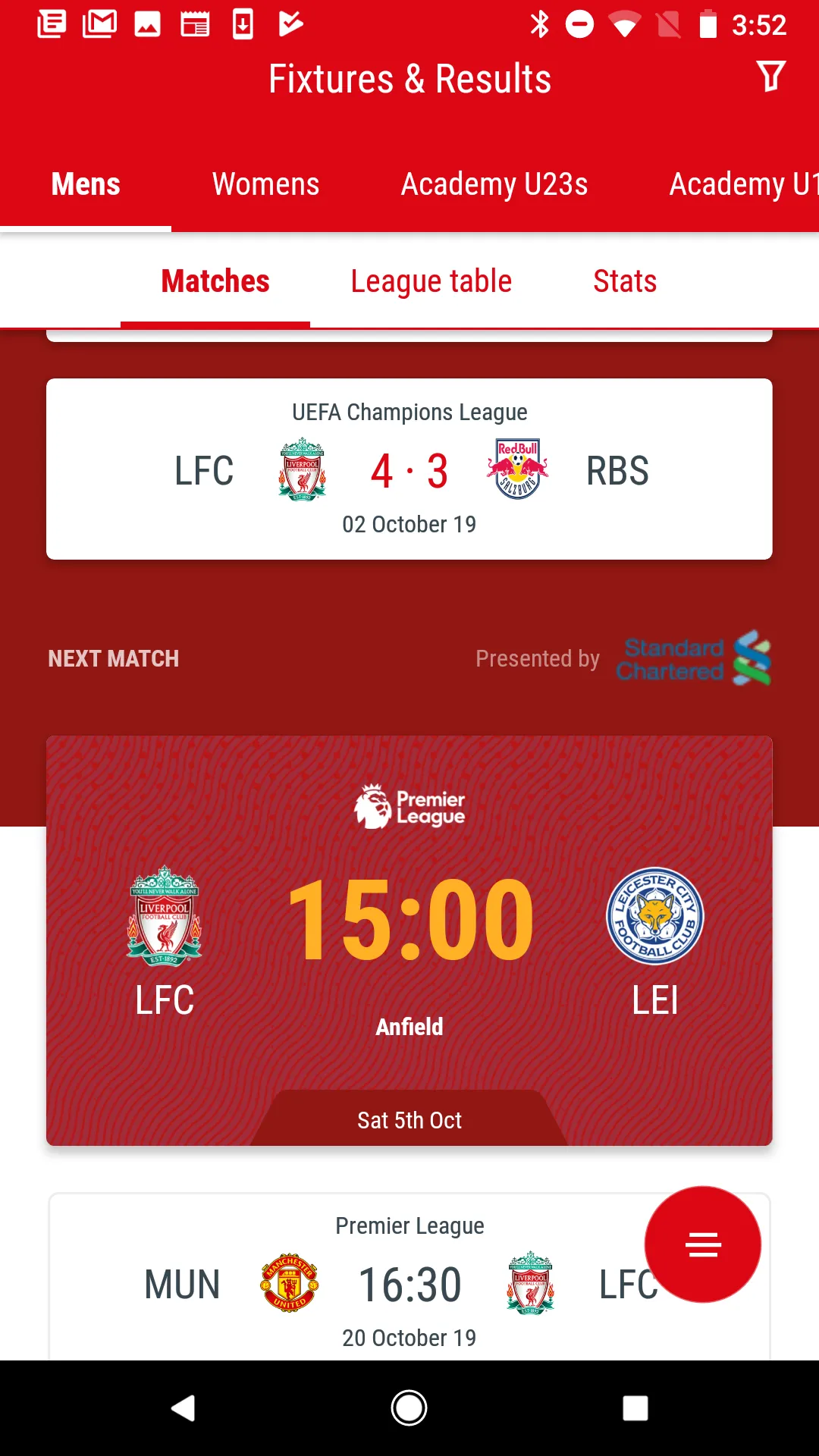 The Official Liverpool FC App | Indus Appstore | Screenshot