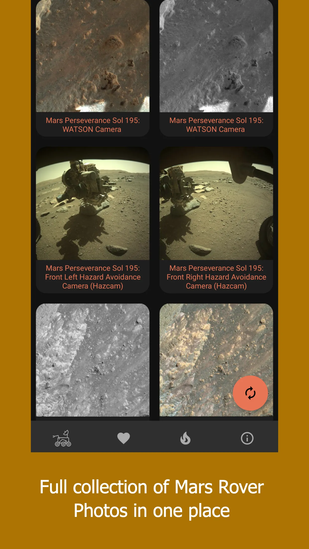 Mars Rover Photos | Indus Appstore | Screenshot