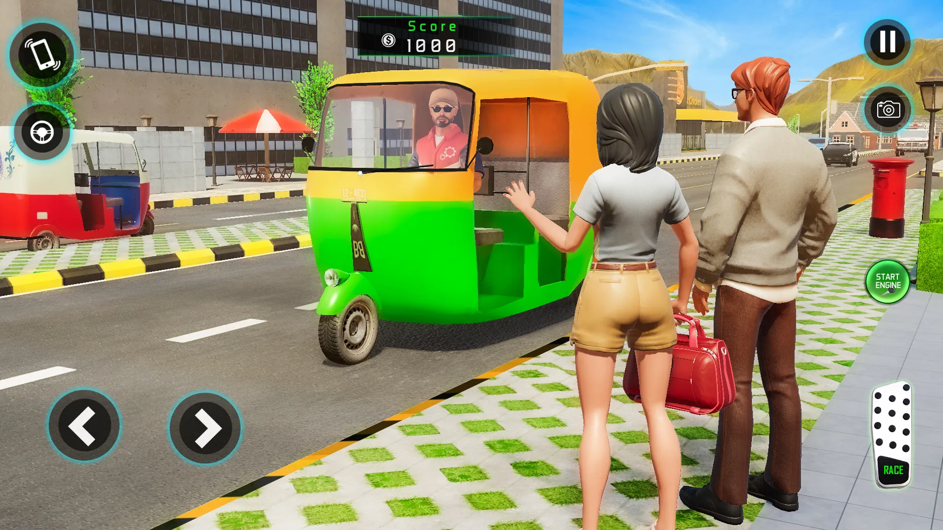 Tuk Tuk Driving Rickshaw Games | Indus Appstore | Screenshot