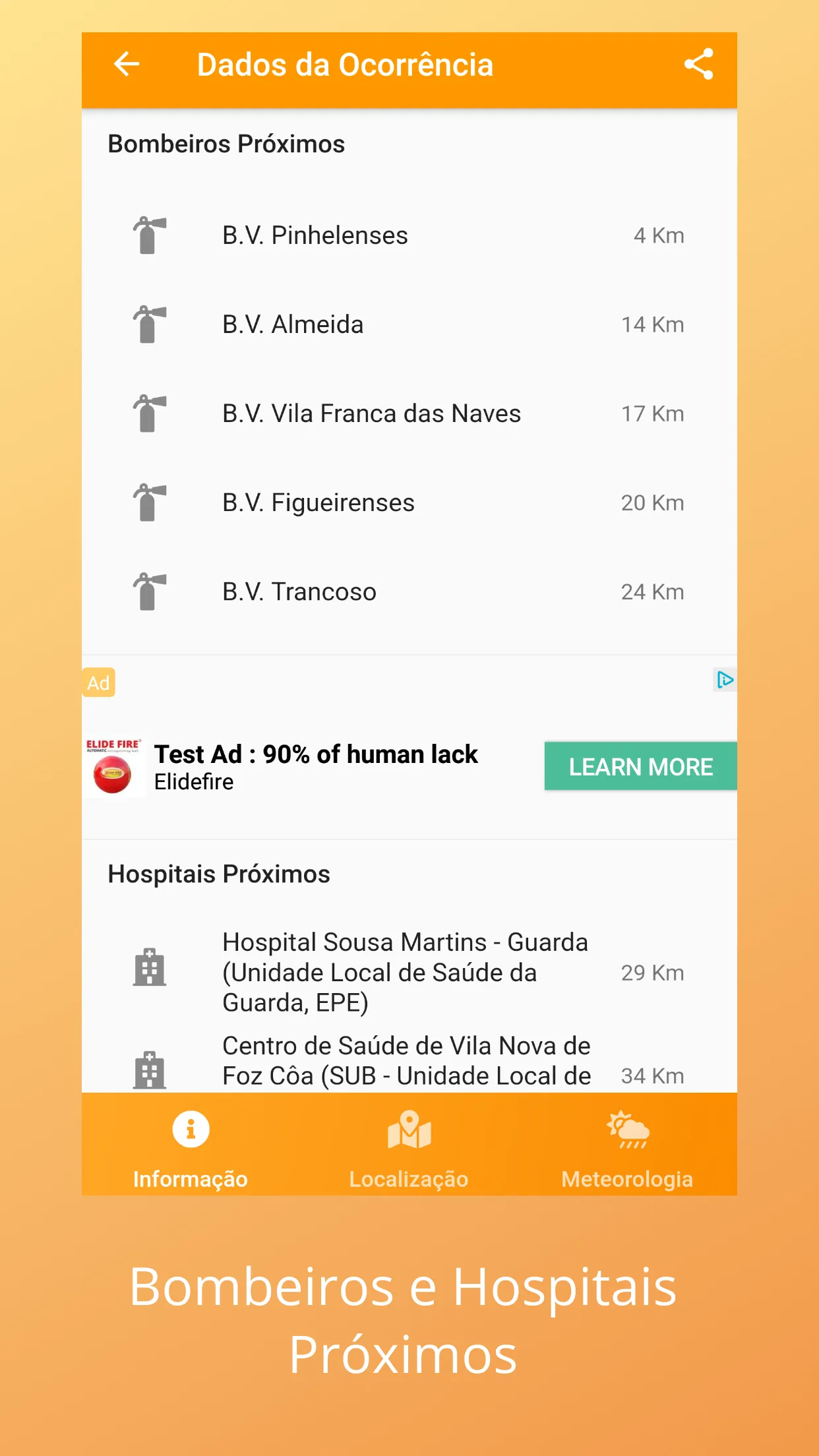 Ocorrências Ativas | Indus Appstore | Screenshot