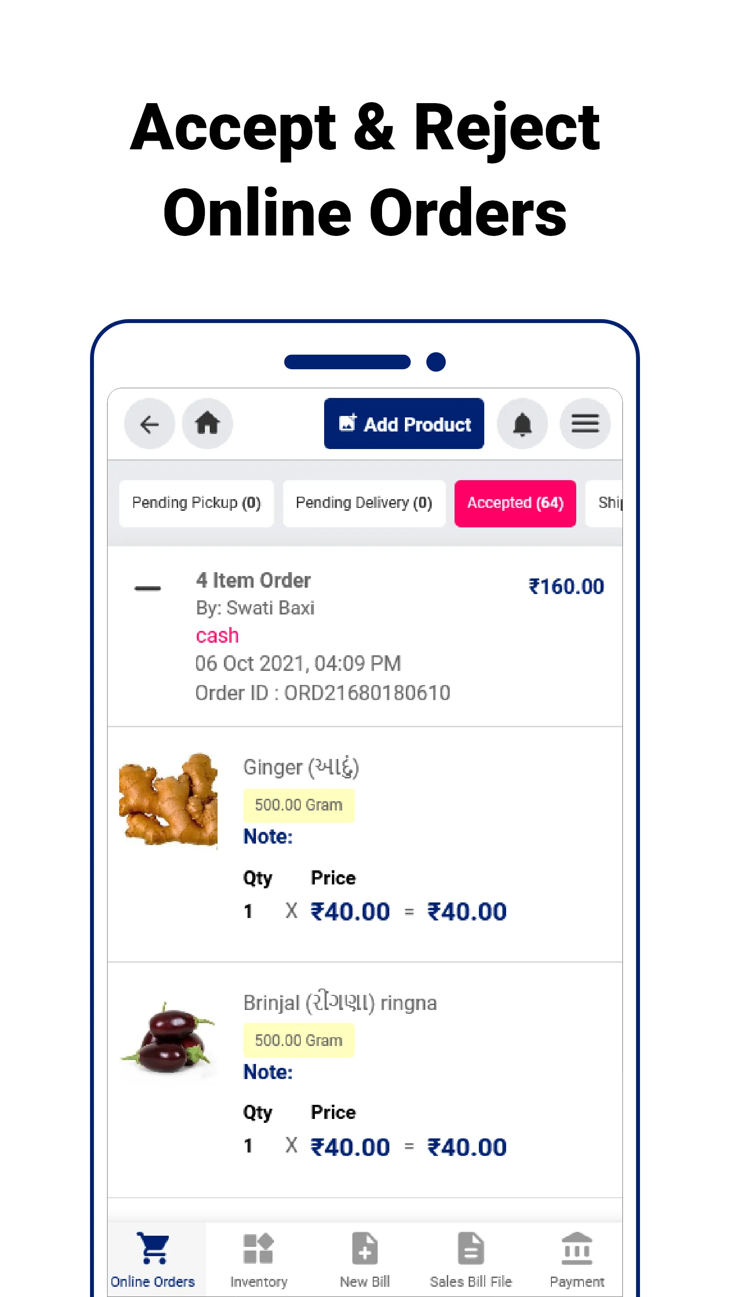 Feezital® Seller App, with POS | Indus Appstore | Screenshot