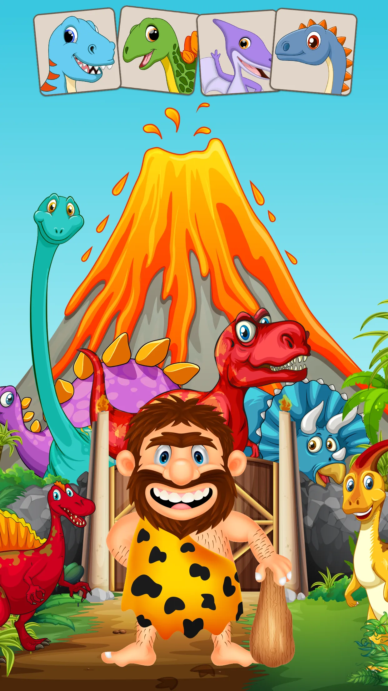 Dinosaurs Memory | Indus Appstore | Screenshot