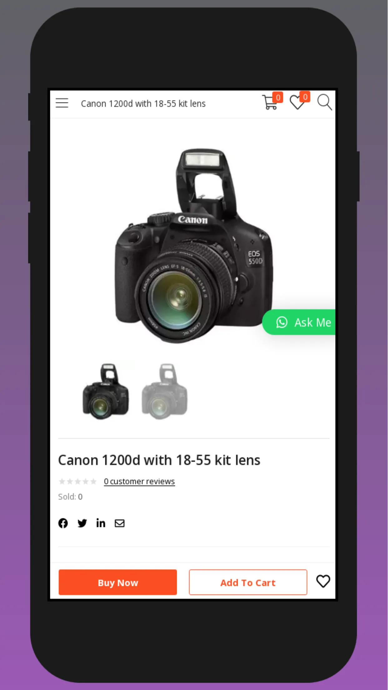 Vicky Camera Shop | Indus Appstore | Screenshot