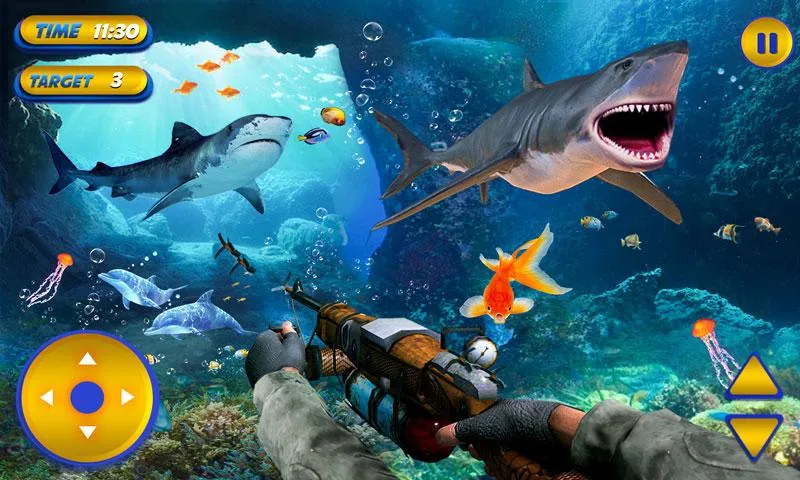 Hungry Shark Game Offline | Indus Appstore | Screenshot