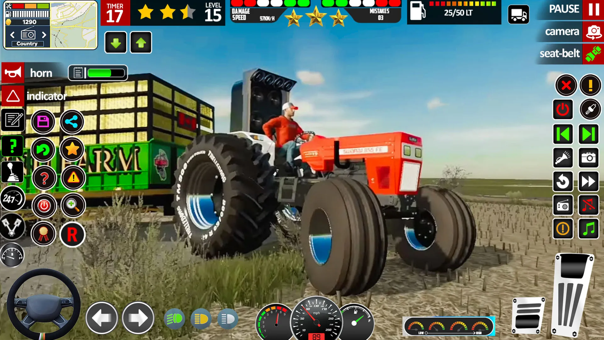 Real Tractor Driving Sim Games | Indus Appstore | Screenshot