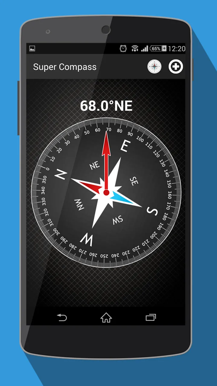 Compass for Android App Simple | Indus Appstore | Screenshot