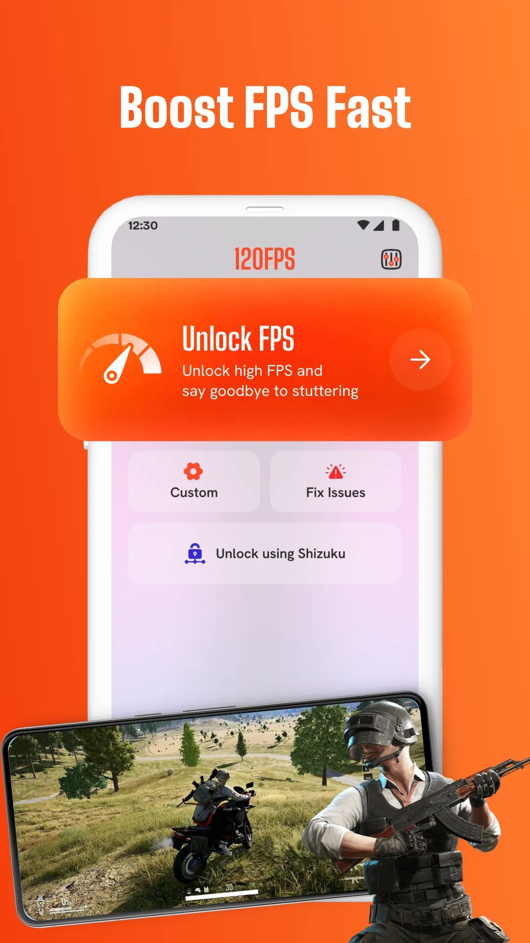 120 FPS Booster - FPS Unlocker | Indus Appstore | Screenshot