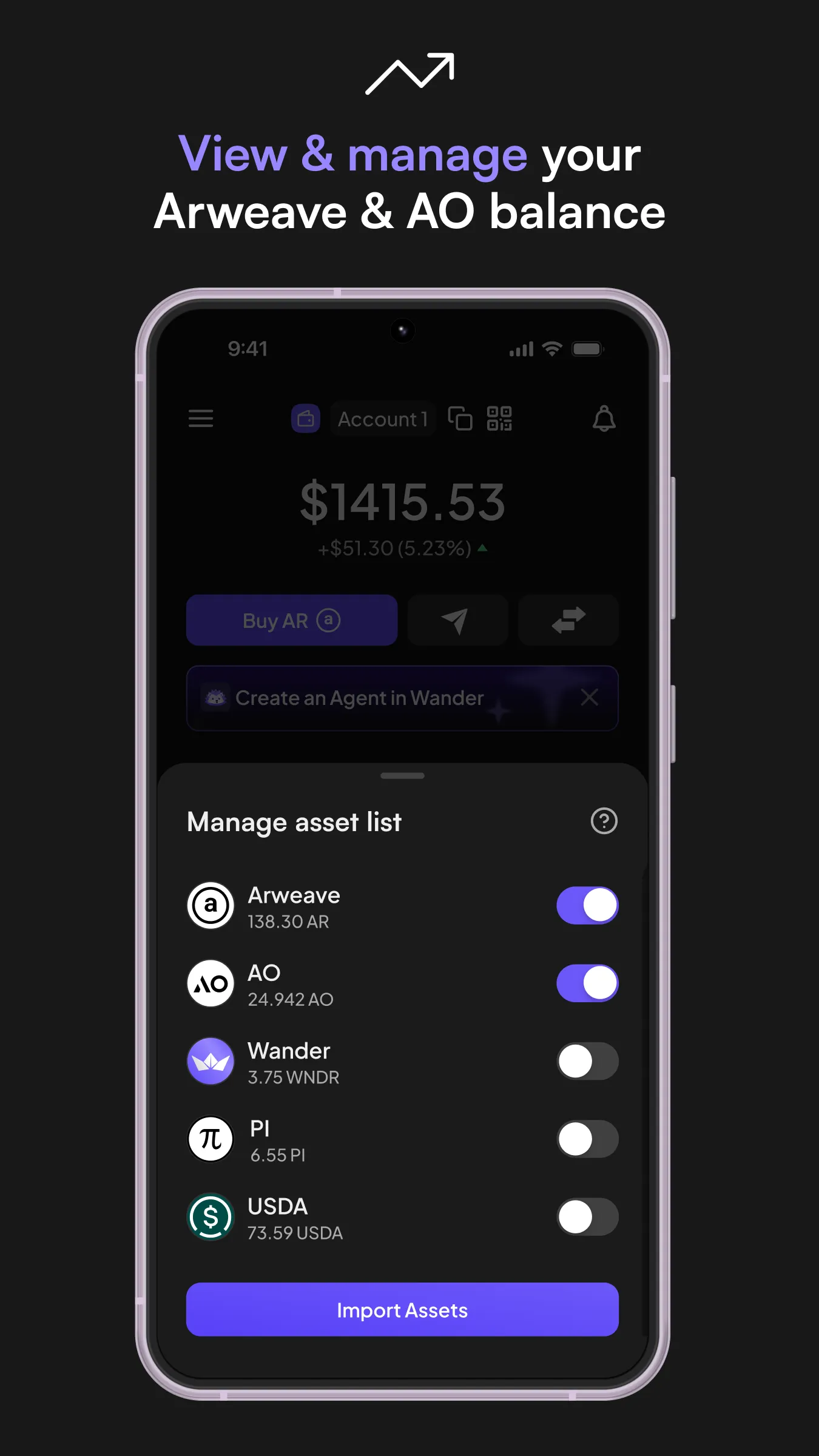 Wander Wallet | Indus Appstore | Screenshot