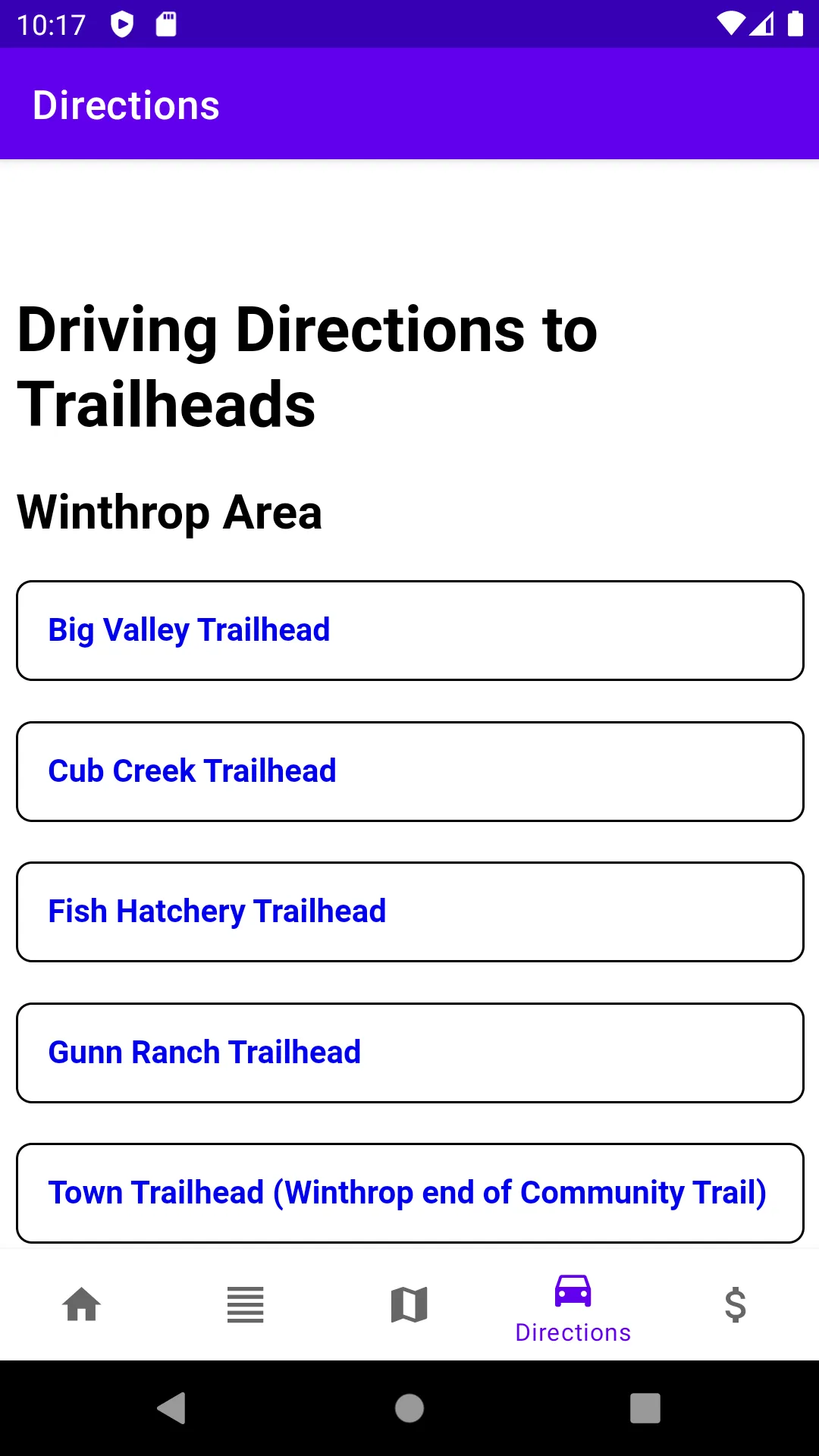 Methow Trails Grooming Report | Indus Appstore | Screenshot