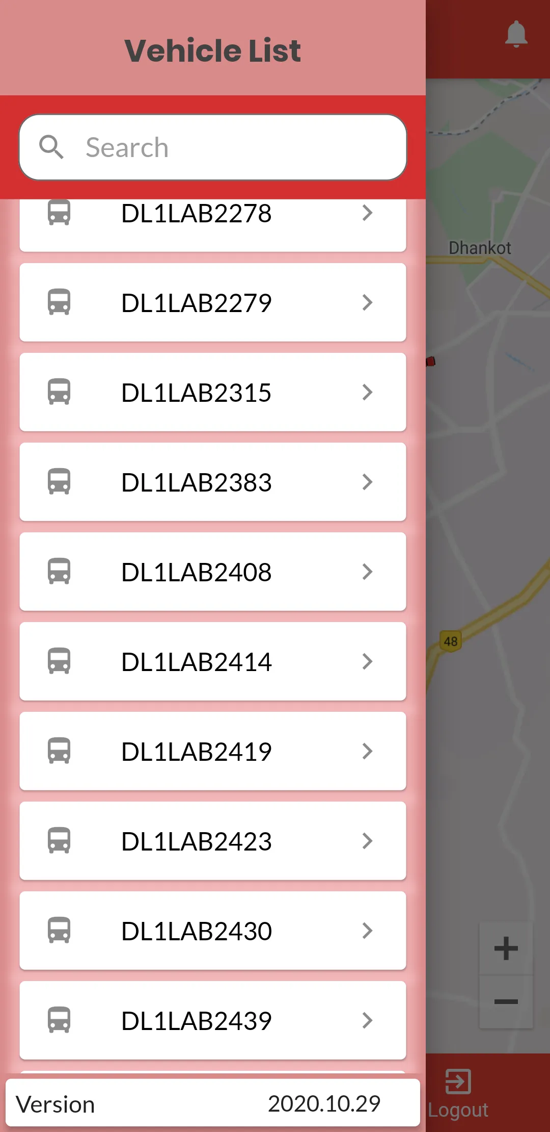 CONSOLIDATE FLEET TRACKER | Indus Appstore | Screenshot