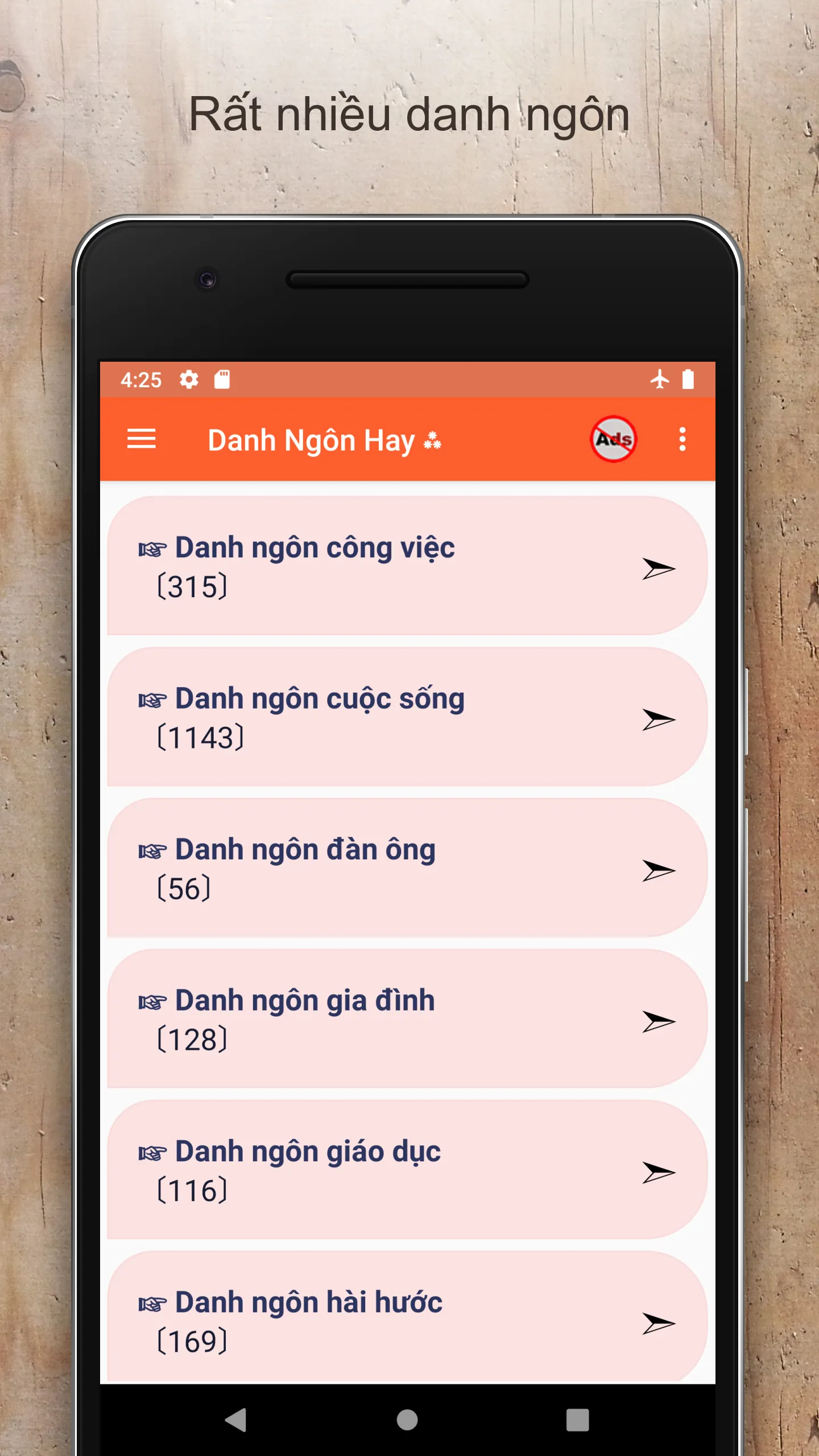 Câu Hay Ý Tuyệt | Indus Appstore | Screenshot