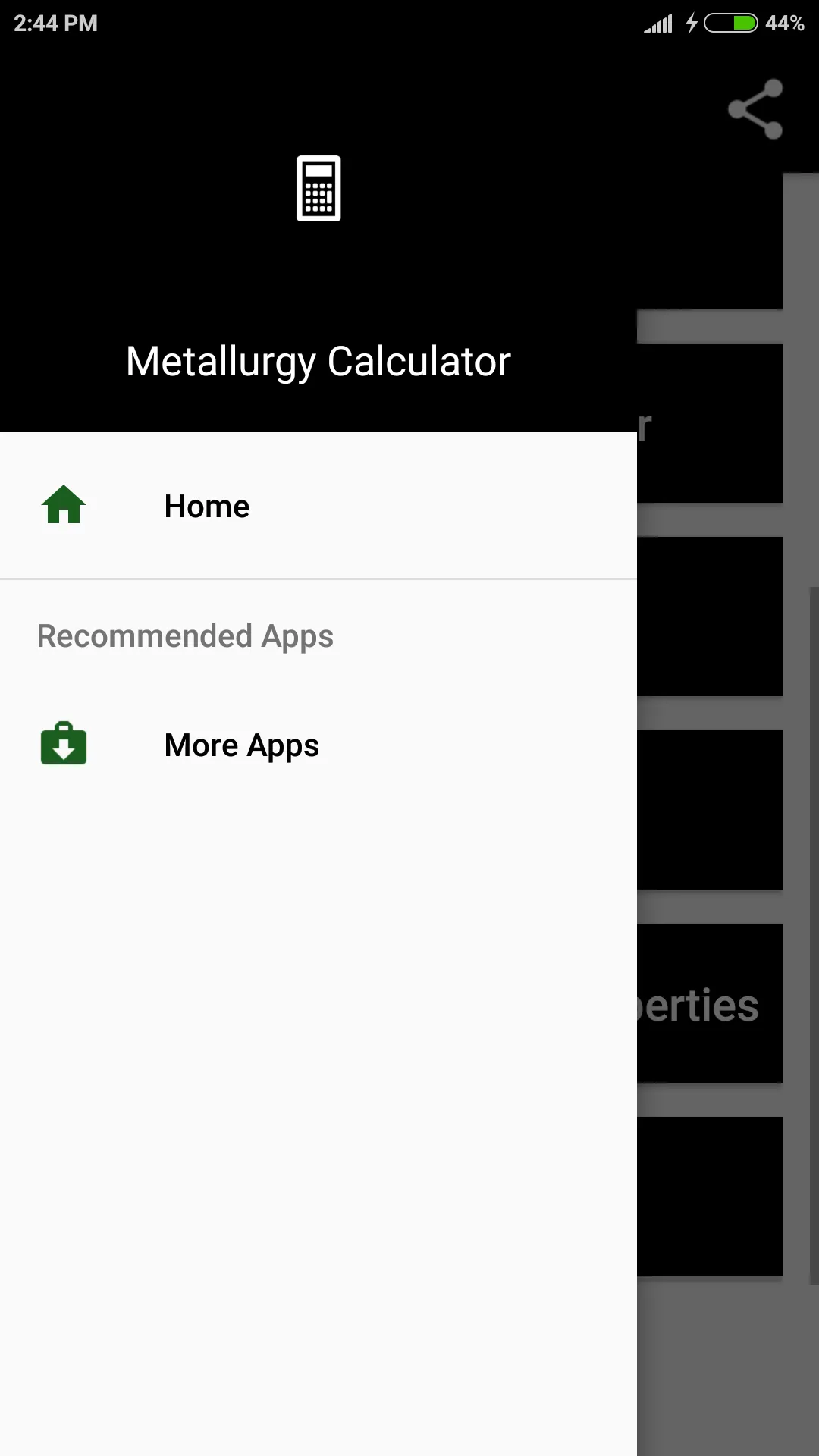 Metallurgy Calculator | Indus Appstore | Screenshot