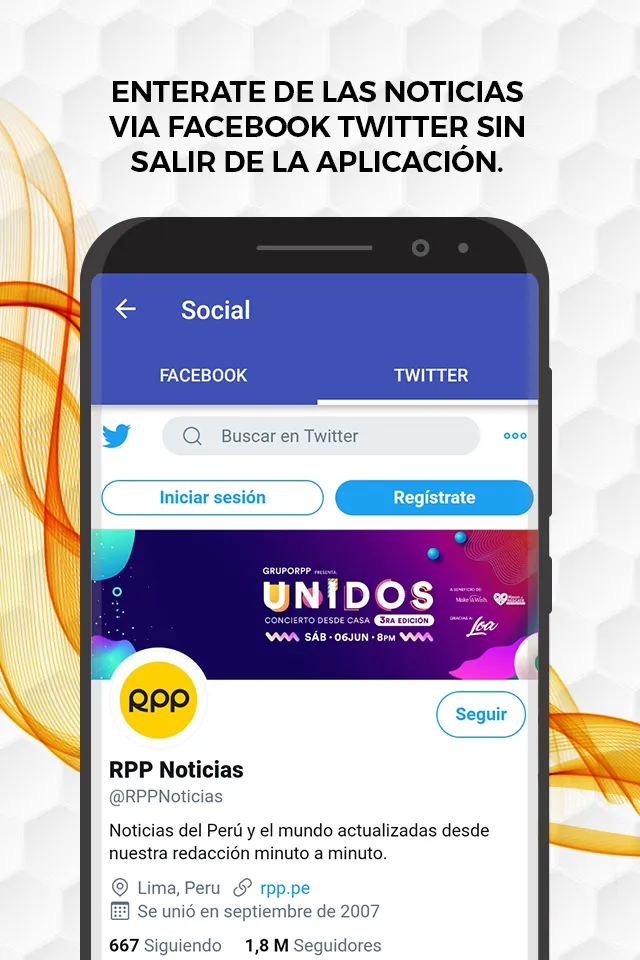 RPP en Vivo | Indus Appstore | Screenshot