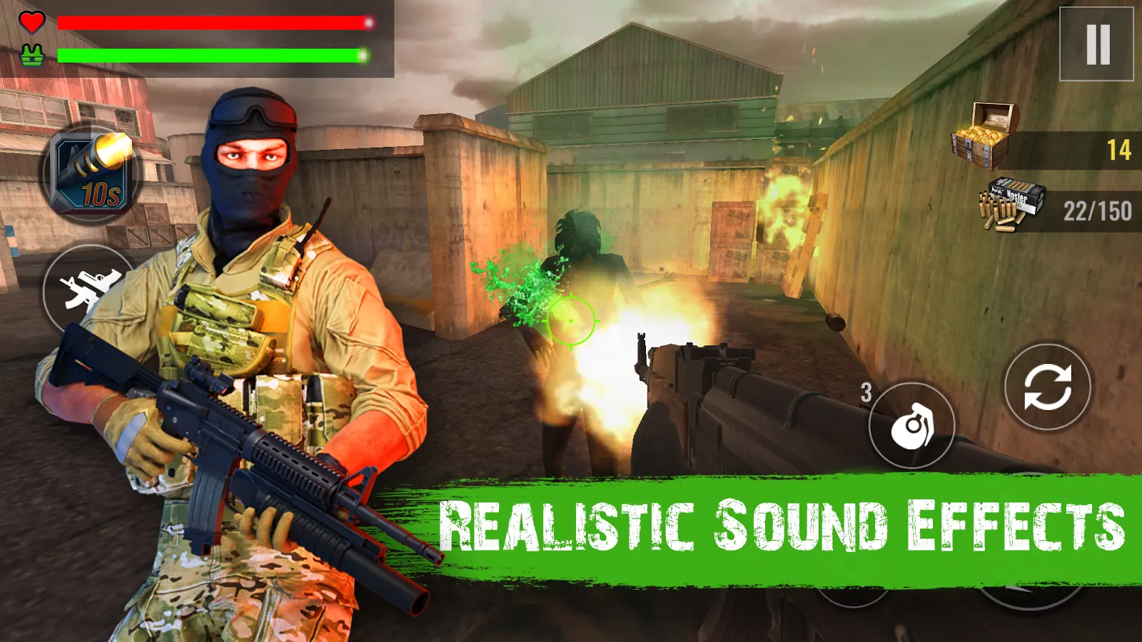 Zombie Shooter Hell 4 Survival | Indus Appstore | Screenshot