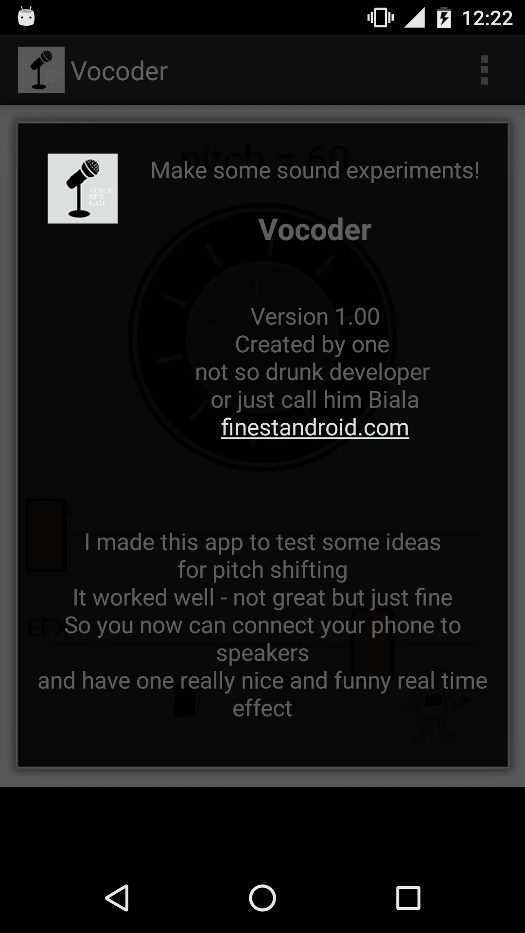 Vocoder | Indus Appstore | Screenshot