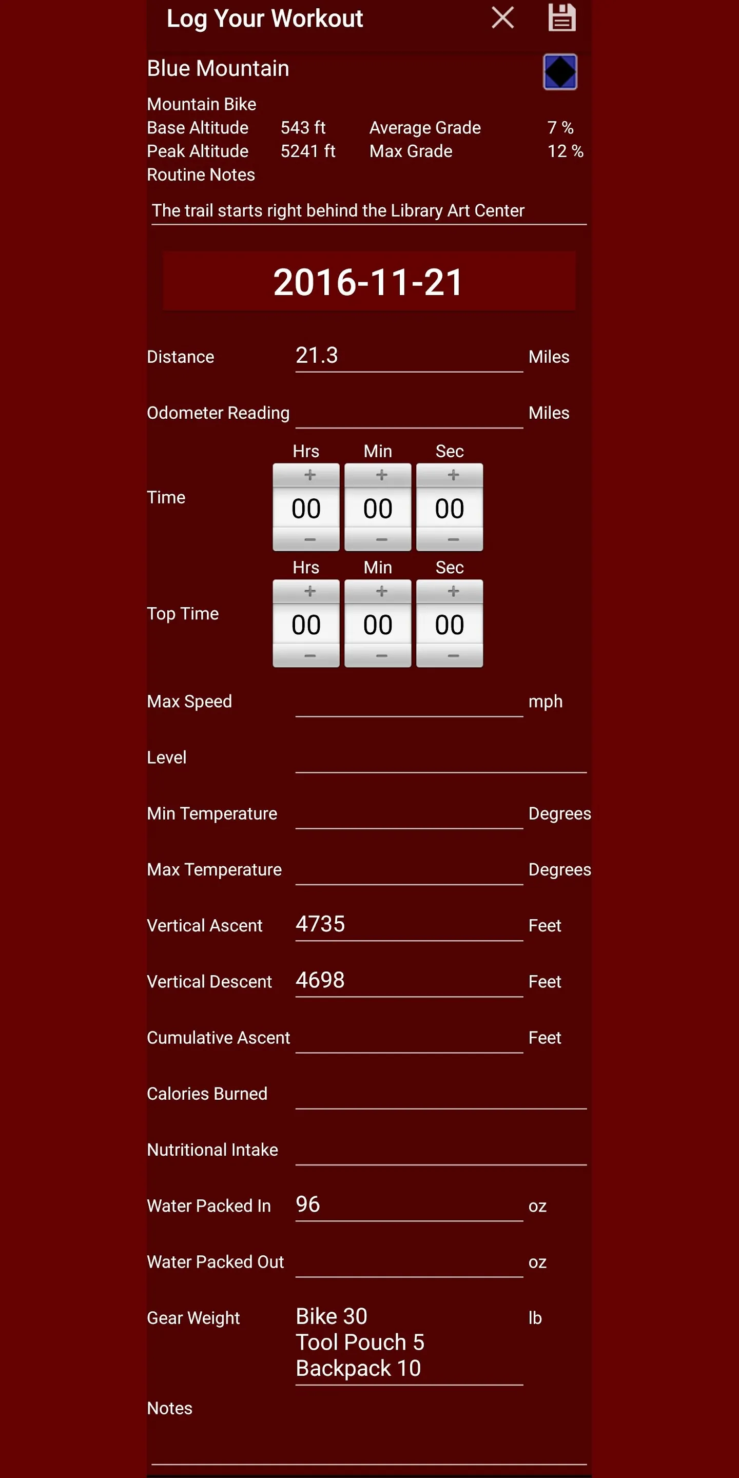 Cardio Logger | Indus Appstore | Screenshot