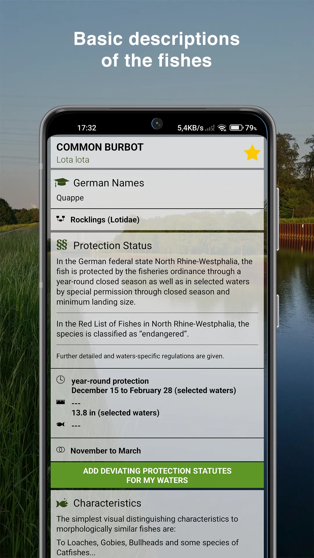 Fishguide NRW | Indus Appstore | Screenshot