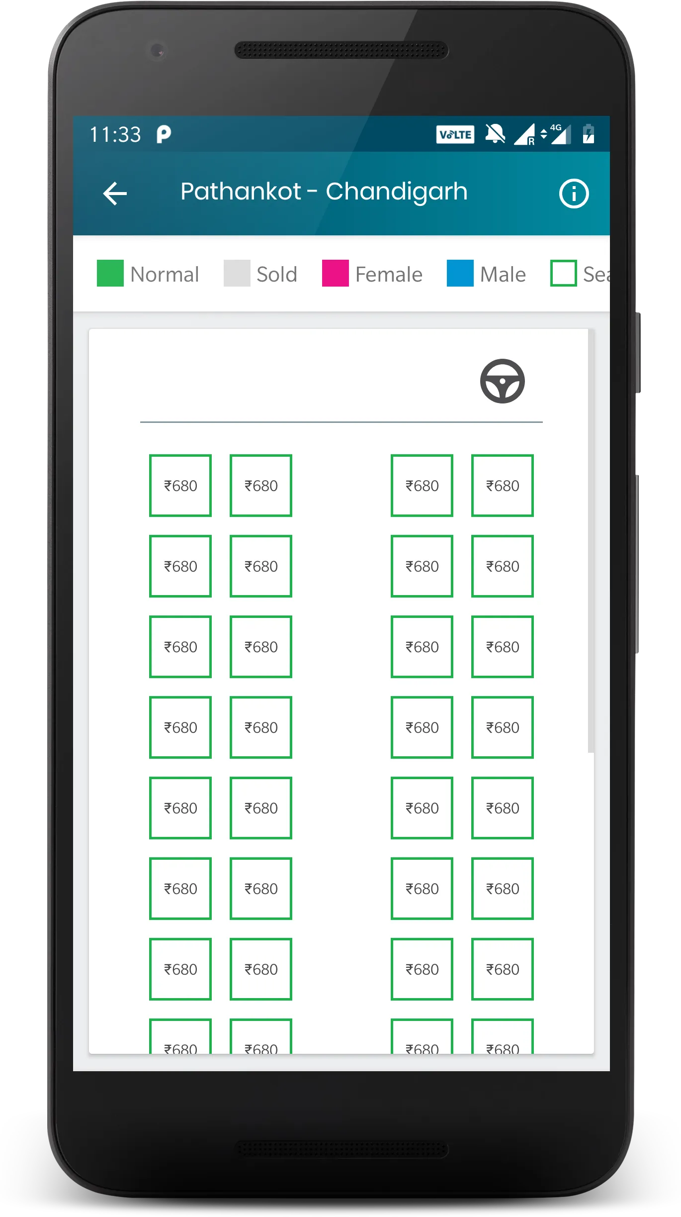 PUNBUS - Punjab Roadways | Indus Appstore | Screenshot