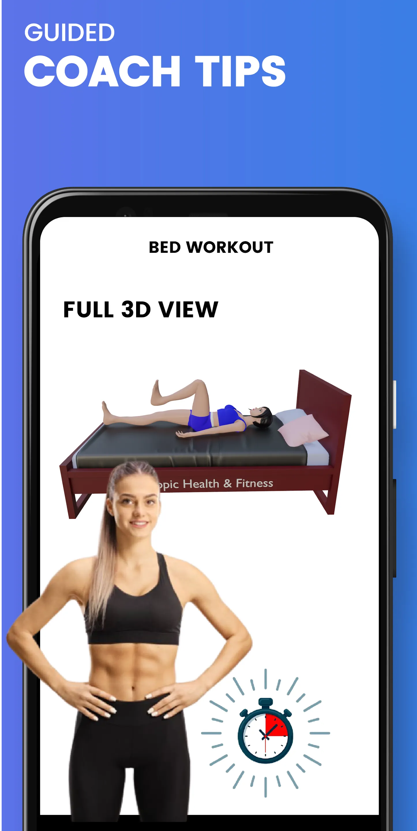 Stretching & Yoga in bed | Indus Appstore | Screenshot