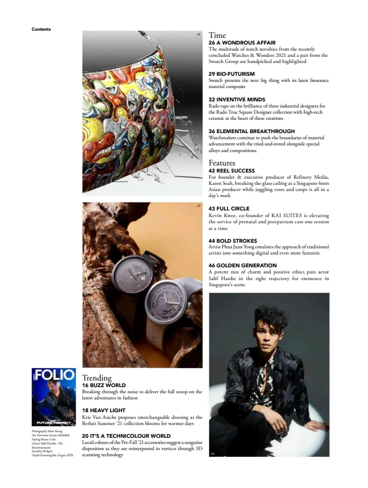 MEN 'S FOLIO Singapore | Indus Appstore | Screenshot