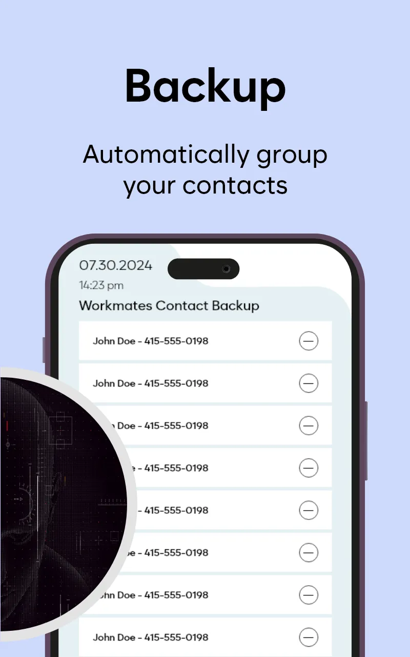 Restore Contacts Backup: Ai | Indus Appstore | Screenshot