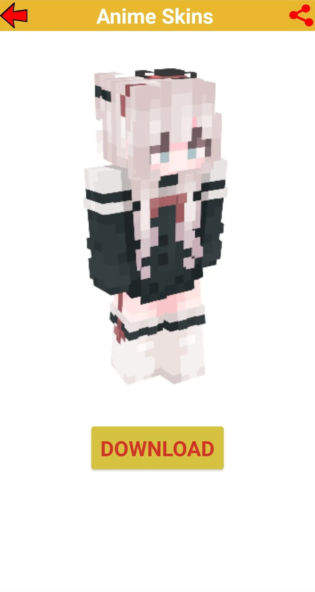 Anime Skins minecraft | Indus Appstore | Screenshot