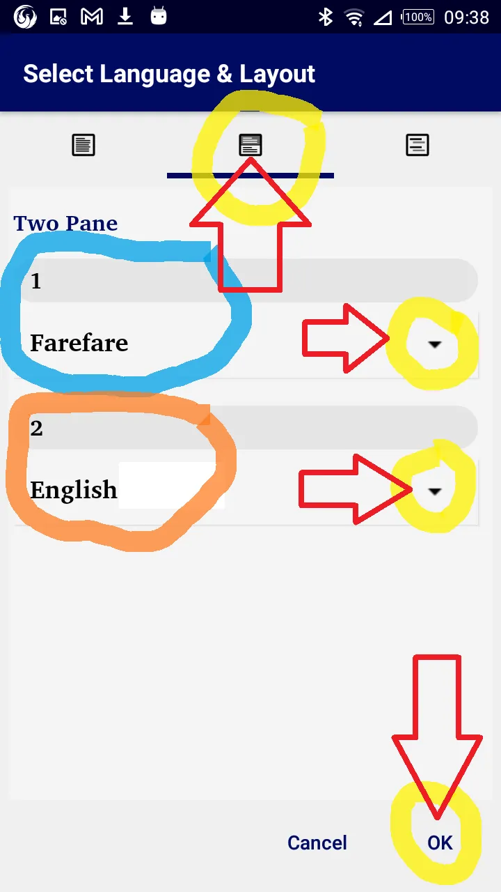 Farefare Bible with English | Indus Appstore | Screenshot