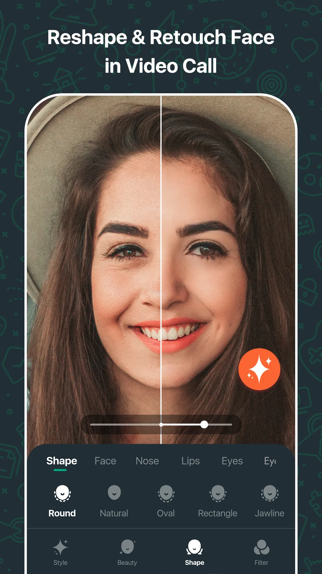 Filter Cam for WA Video Call | Indus Appstore | Screenshot