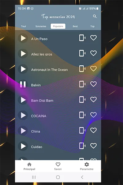 Popular Ringtones 2024 | Indus Appstore | Screenshot