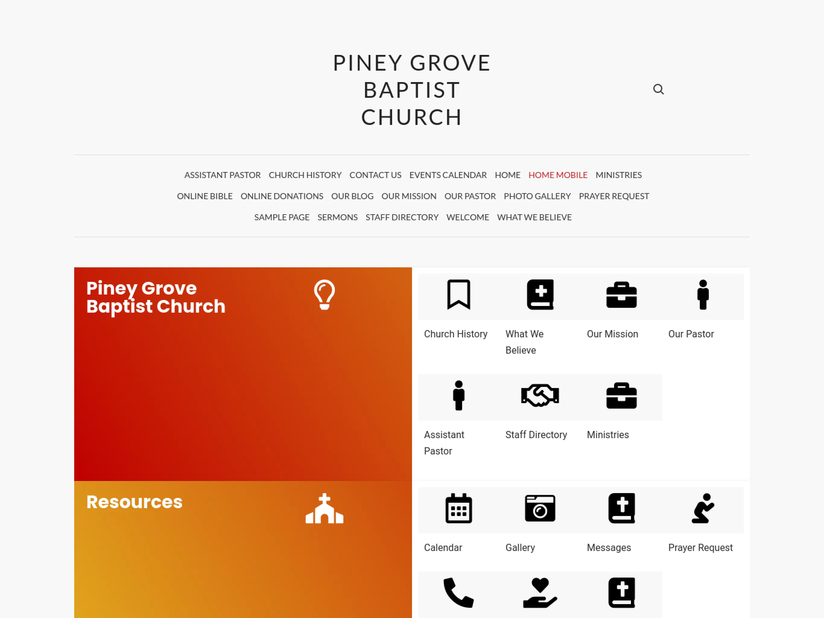 Piney Grove Baptist Church | Indus Appstore | Screenshot