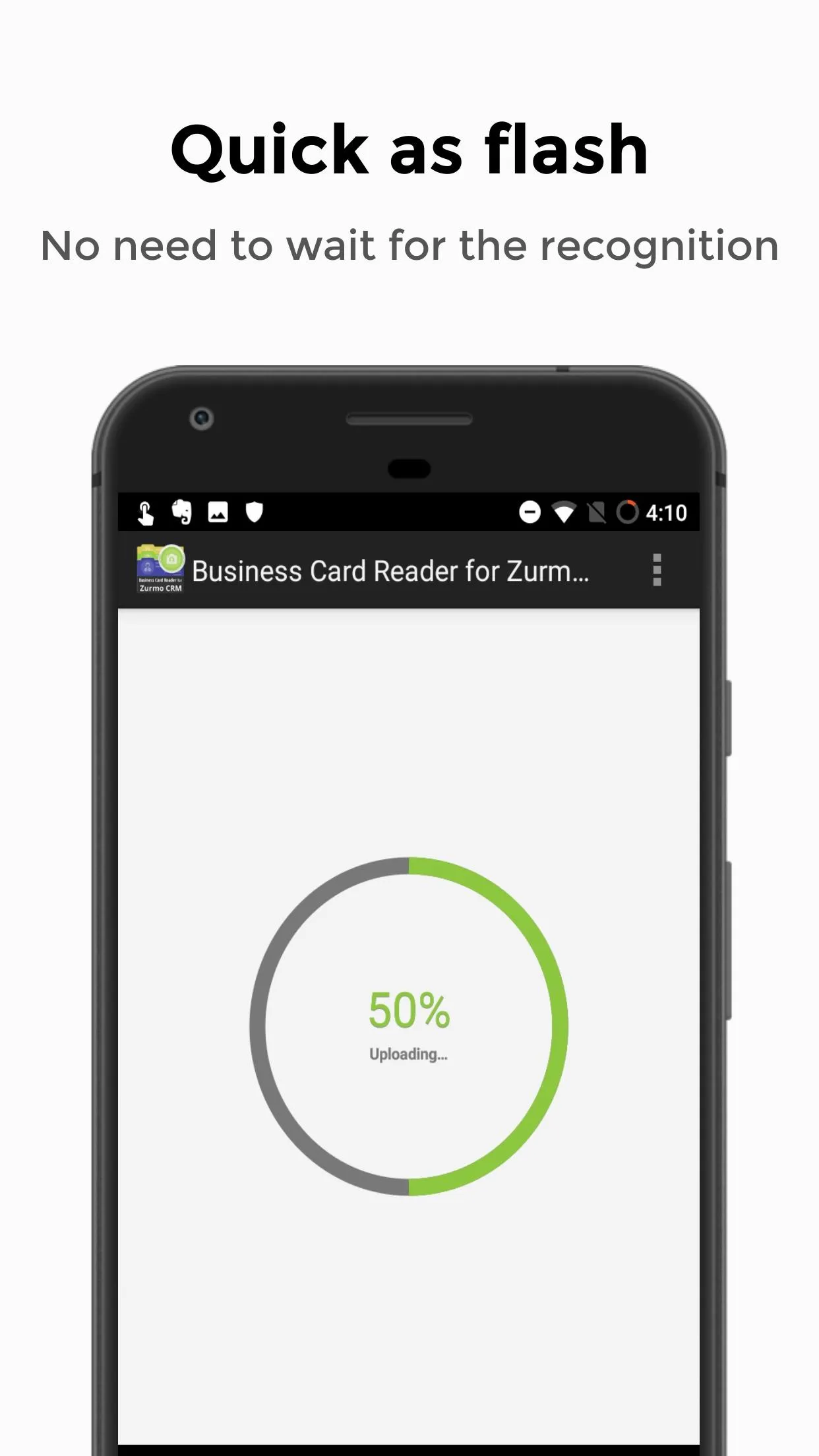 Business Card Reader for Zurmo | Indus Appstore | Screenshot