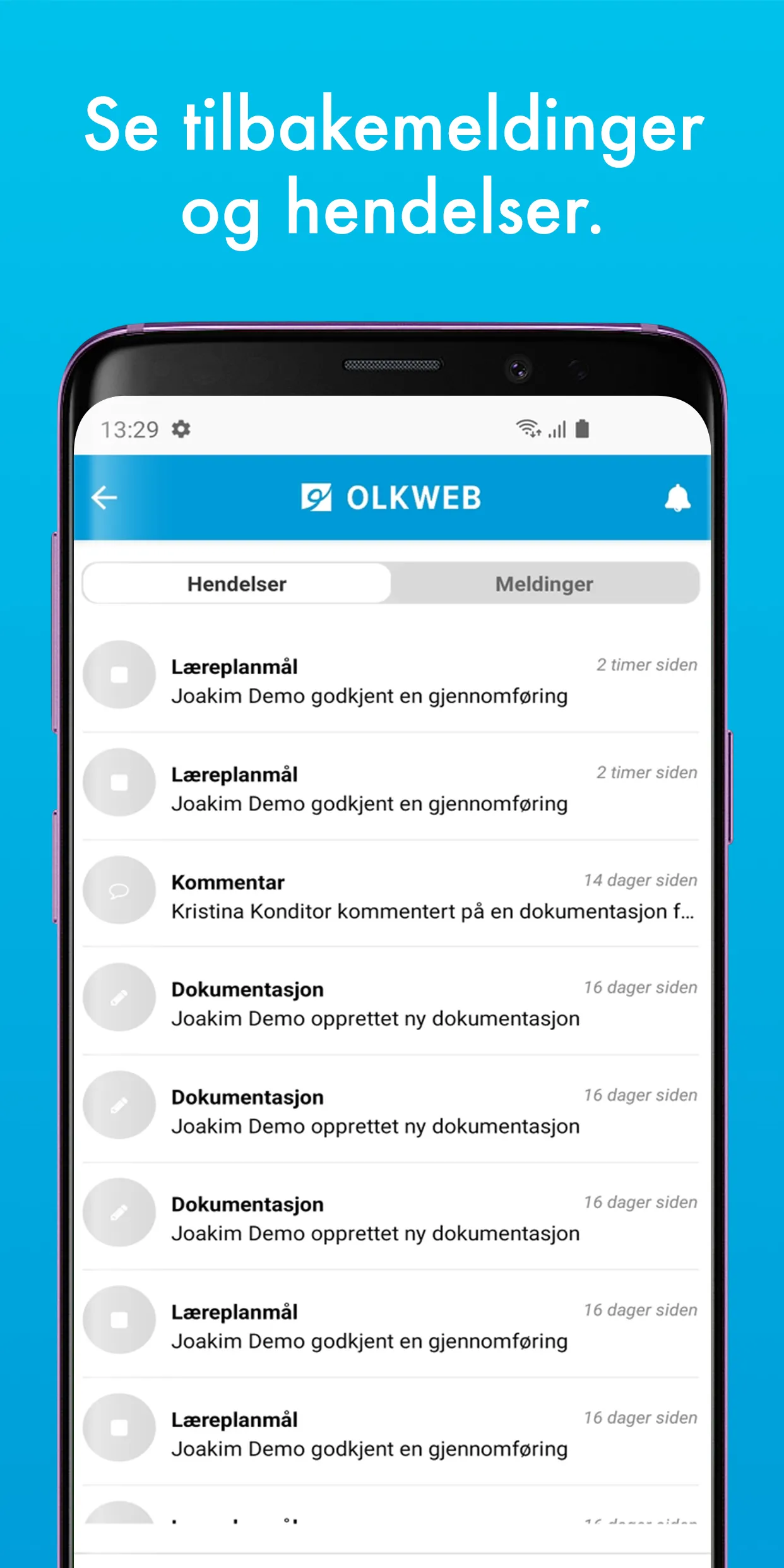 OLKWEB Lærling | Indus Appstore | Screenshot