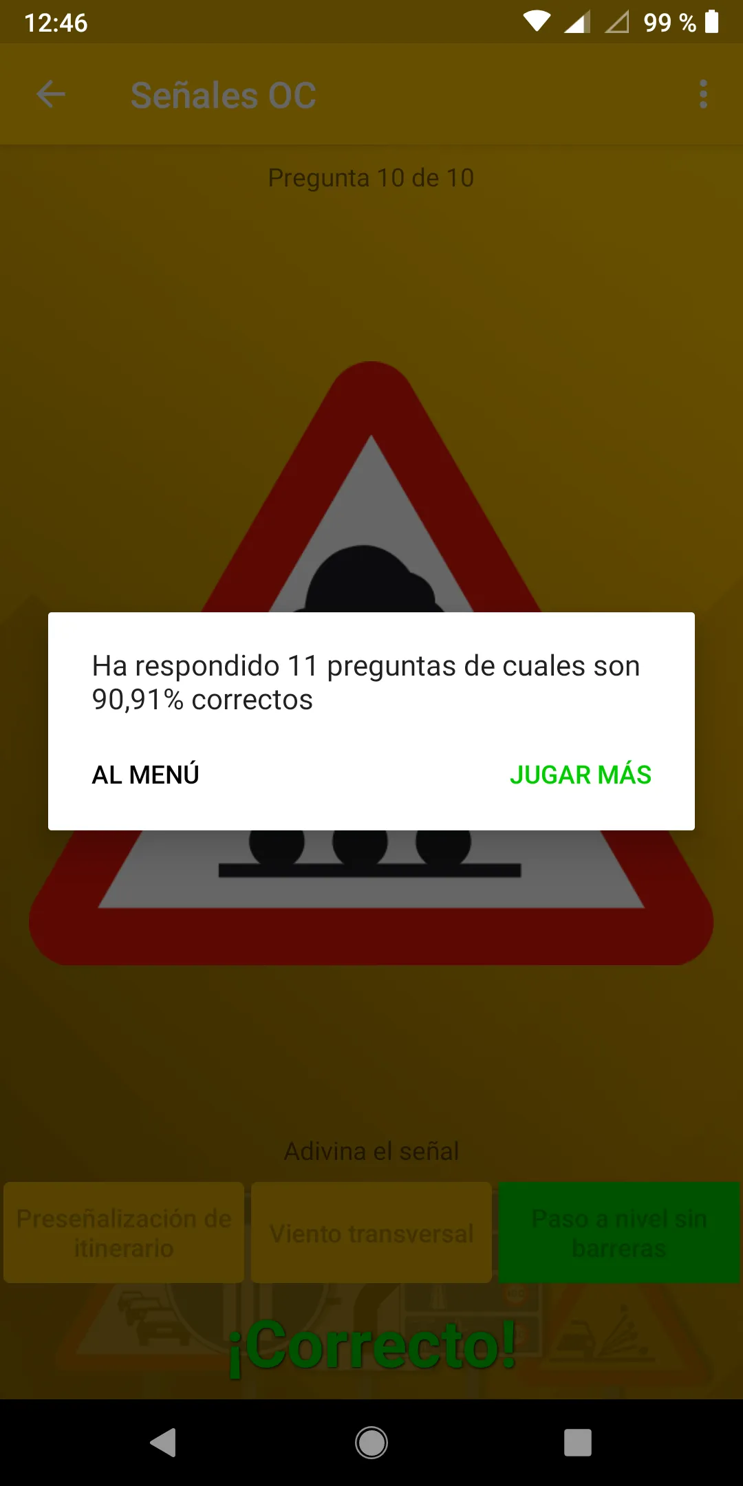 Señales de Tráfico España Test | Indus Appstore | Screenshot