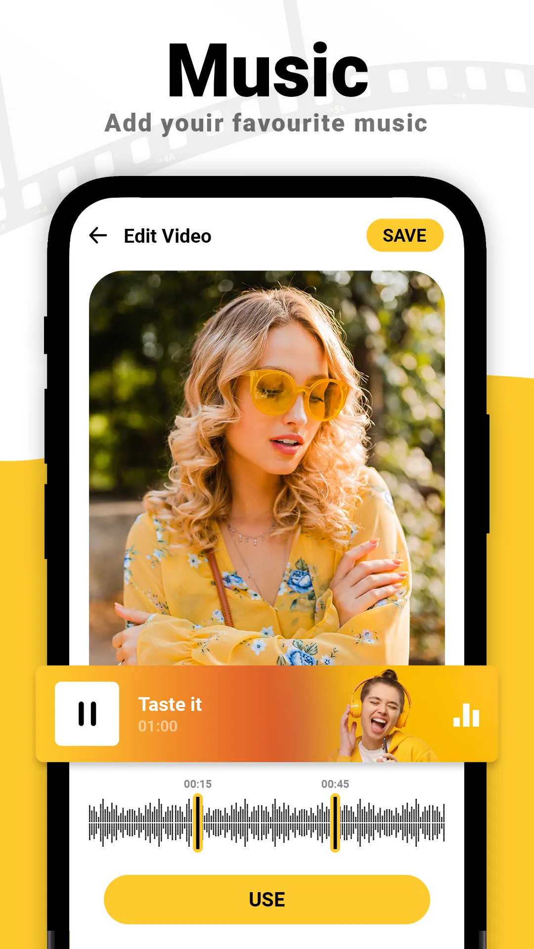 Video Maker Music VideoEditor | Indus Appstore | Screenshot