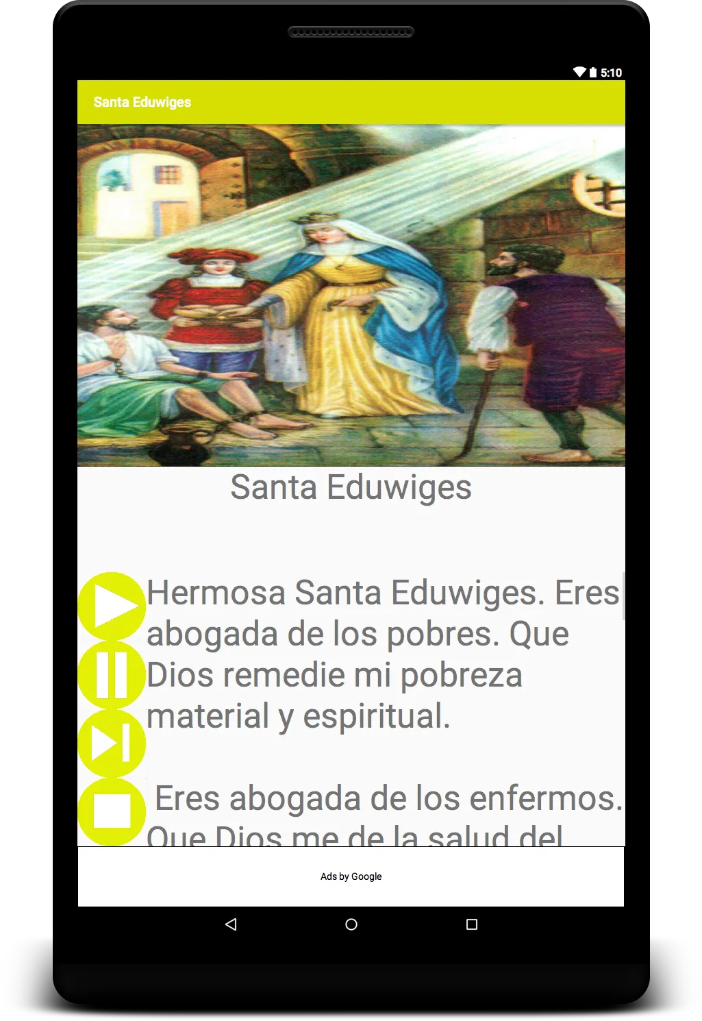 Santa Eduwiges | Indus Appstore | Screenshot