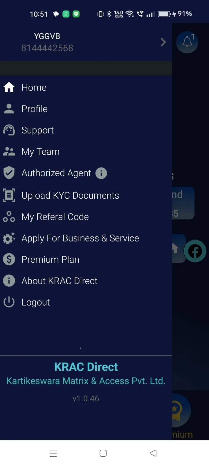 KRAC Direct | Indus Appstore | Screenshot