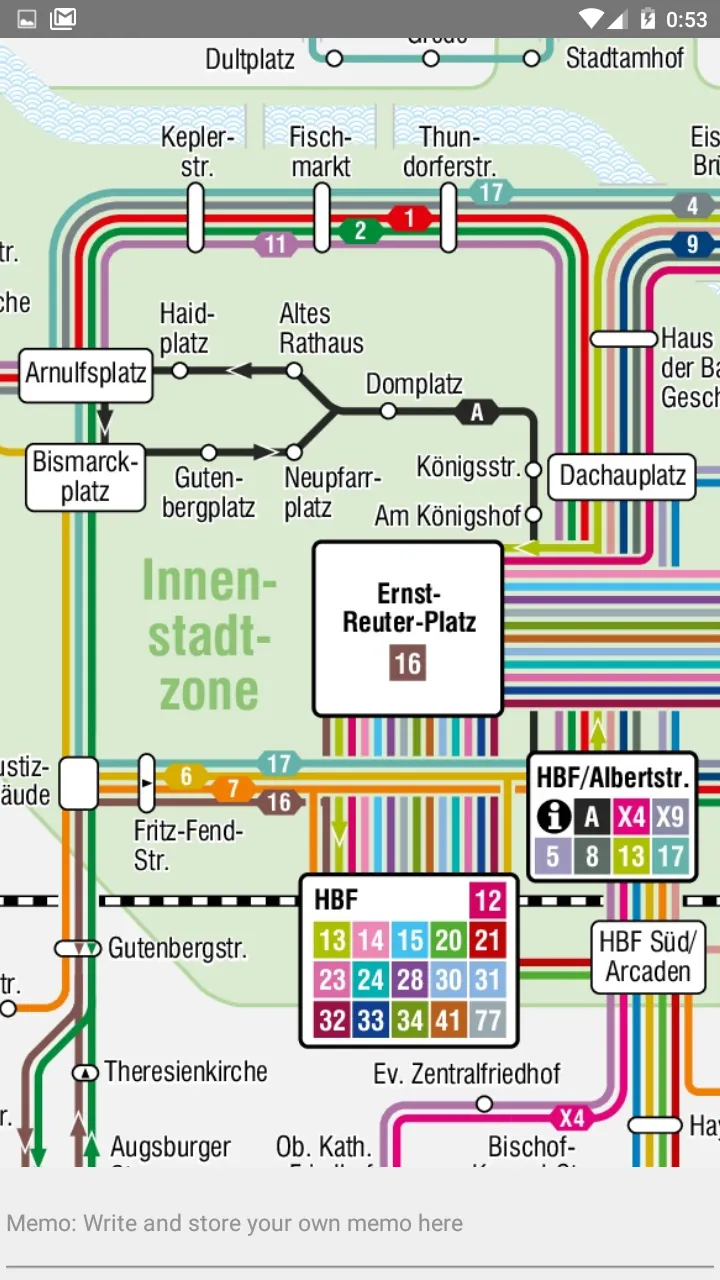 REGENSBURG TRAIN BUS MAP | Indus Appstore | Screenshot