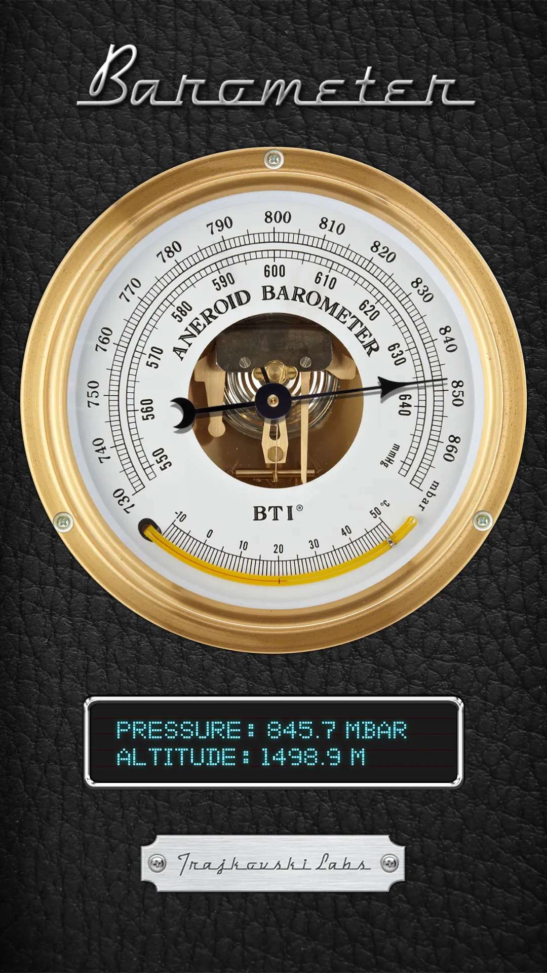 Barometer - Air Pressure | Indus Appstore | Screenshot