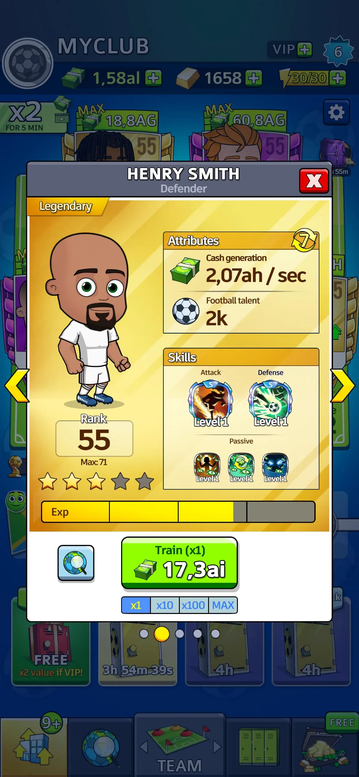 Idle Soccer Story - Tycoon RPG | Indus Appstore | Screenshot