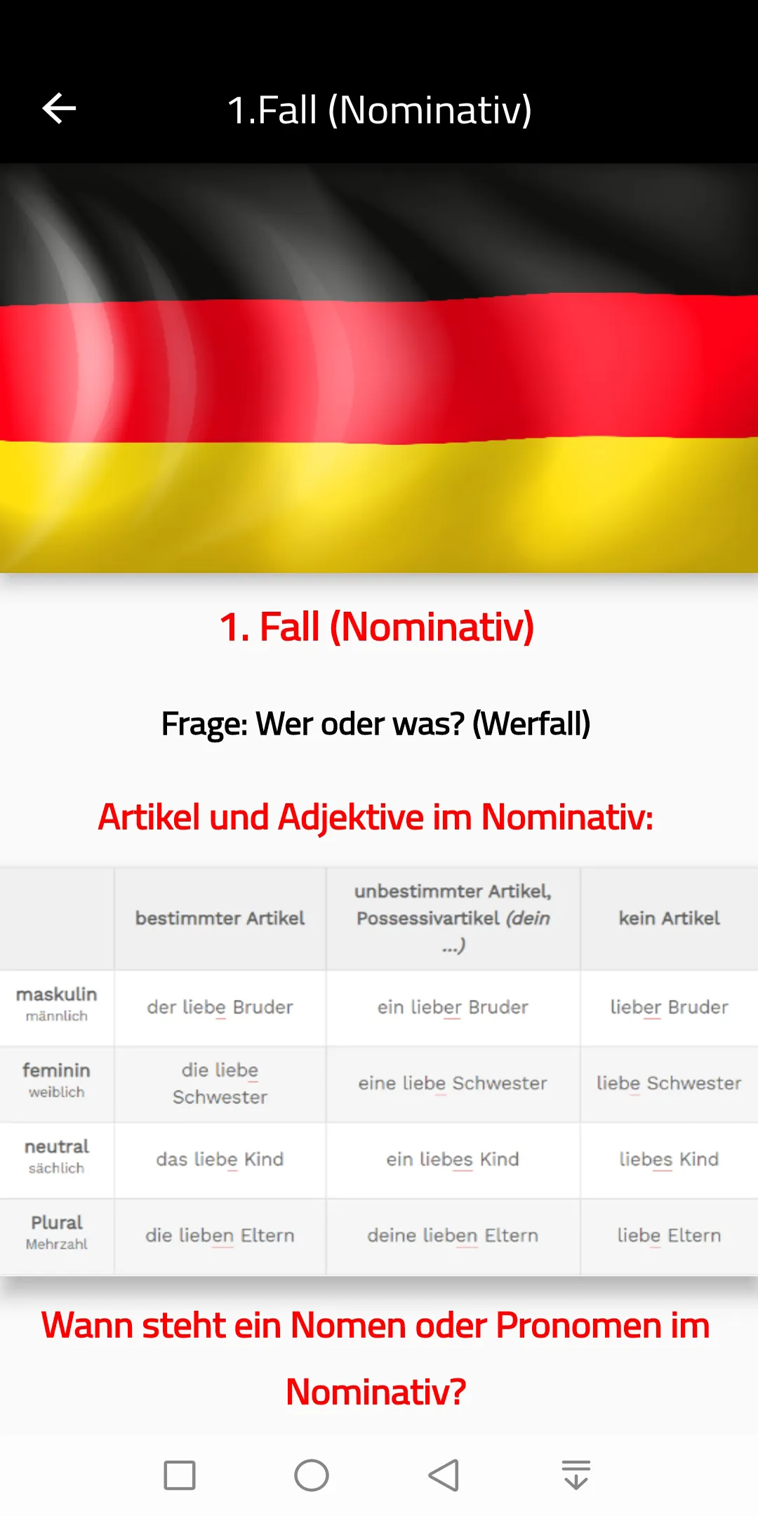 Deutsch lernen für A1 A2 B1 B2 | Indus Appstore | Screenshot