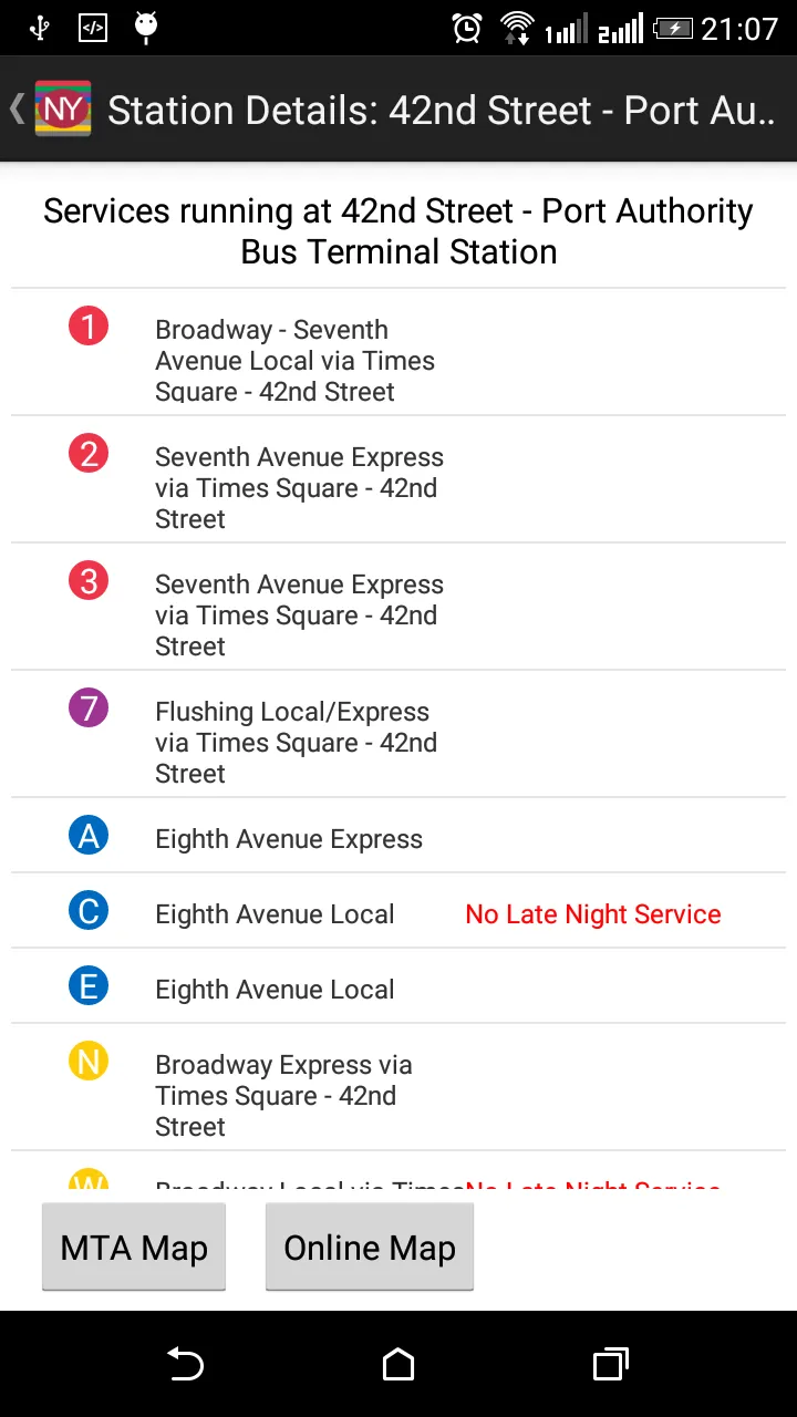 New York Subway Route Planner | Indus Appstore | Screenshot