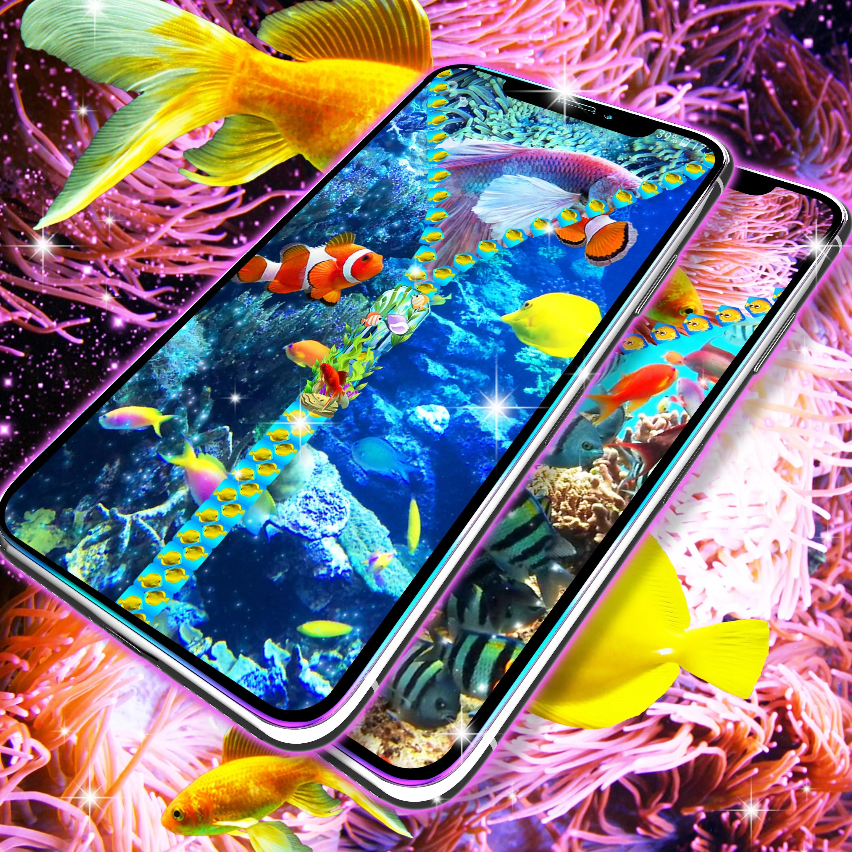 Aquarium lock screen | Indus Appstore | Screenshot