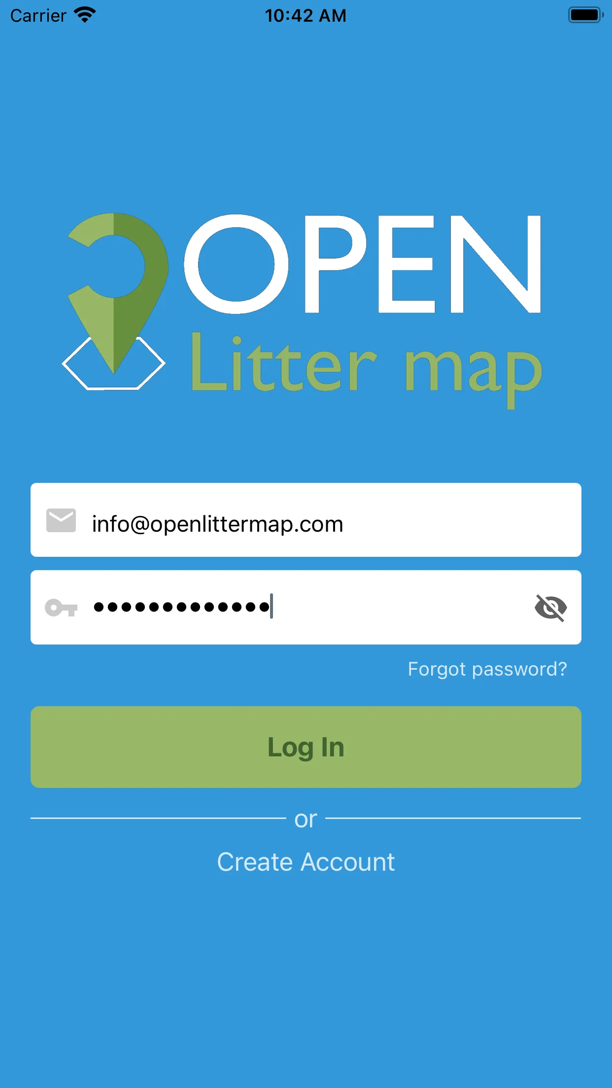 OpenLitterMap | Indus Appstore | Screenshot