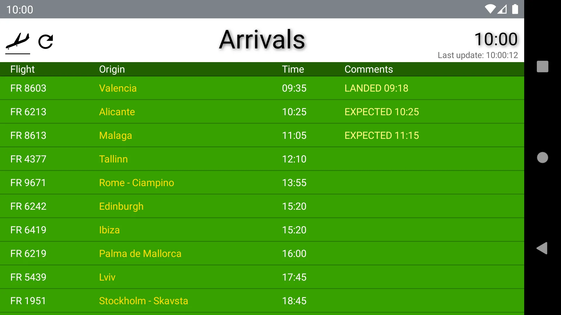 Airport Weeze Flight Info | Indus Appstore | Screenshot