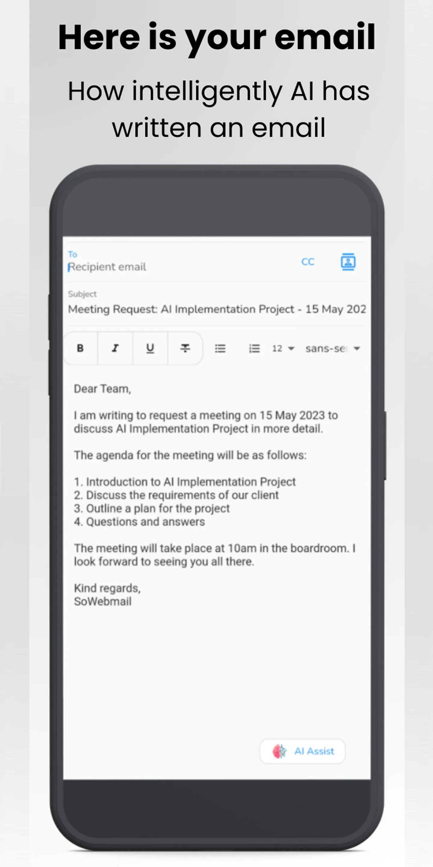 Webmail - Lite | Indus Appstore | Screenshot